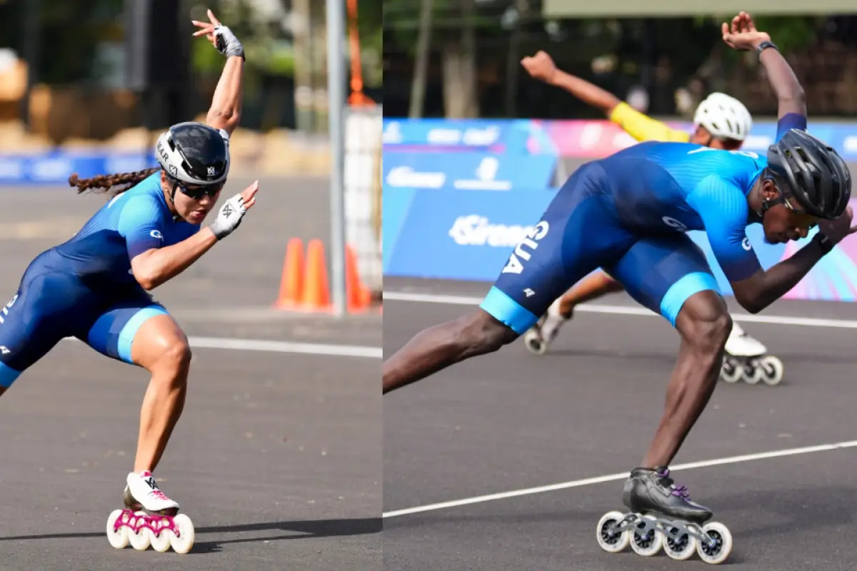 El patinaje guatemalteco destacó en Santo Domingo 2026 con las actuaciones de Dalia Soberanis y Faberson Bonilla - COG