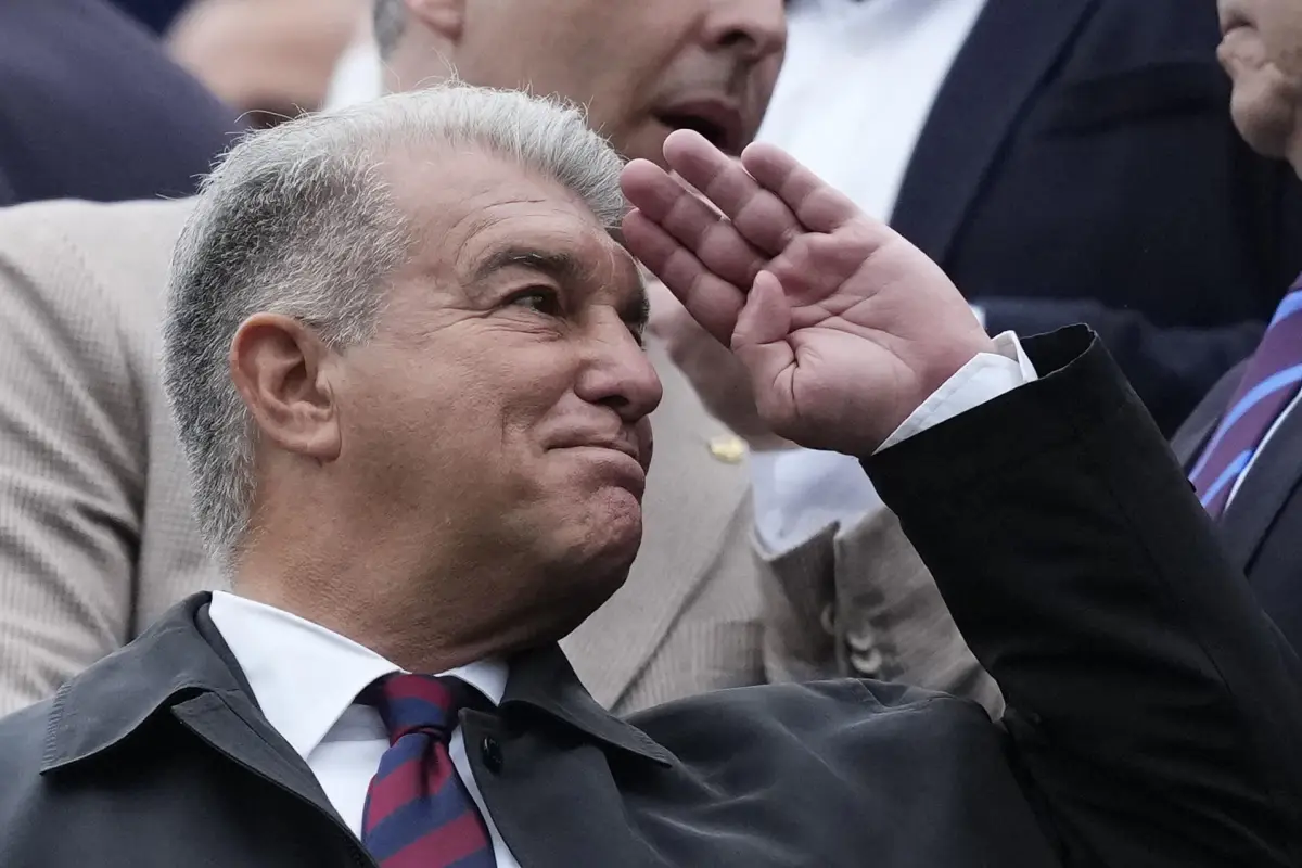 Joan Laporta, presidente del FC Barcelona - EFE