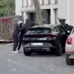 Video del violento asalto a Mohammed Fuseini en Bruselas causa impacto en redes sociales. ,Redes sociales. 