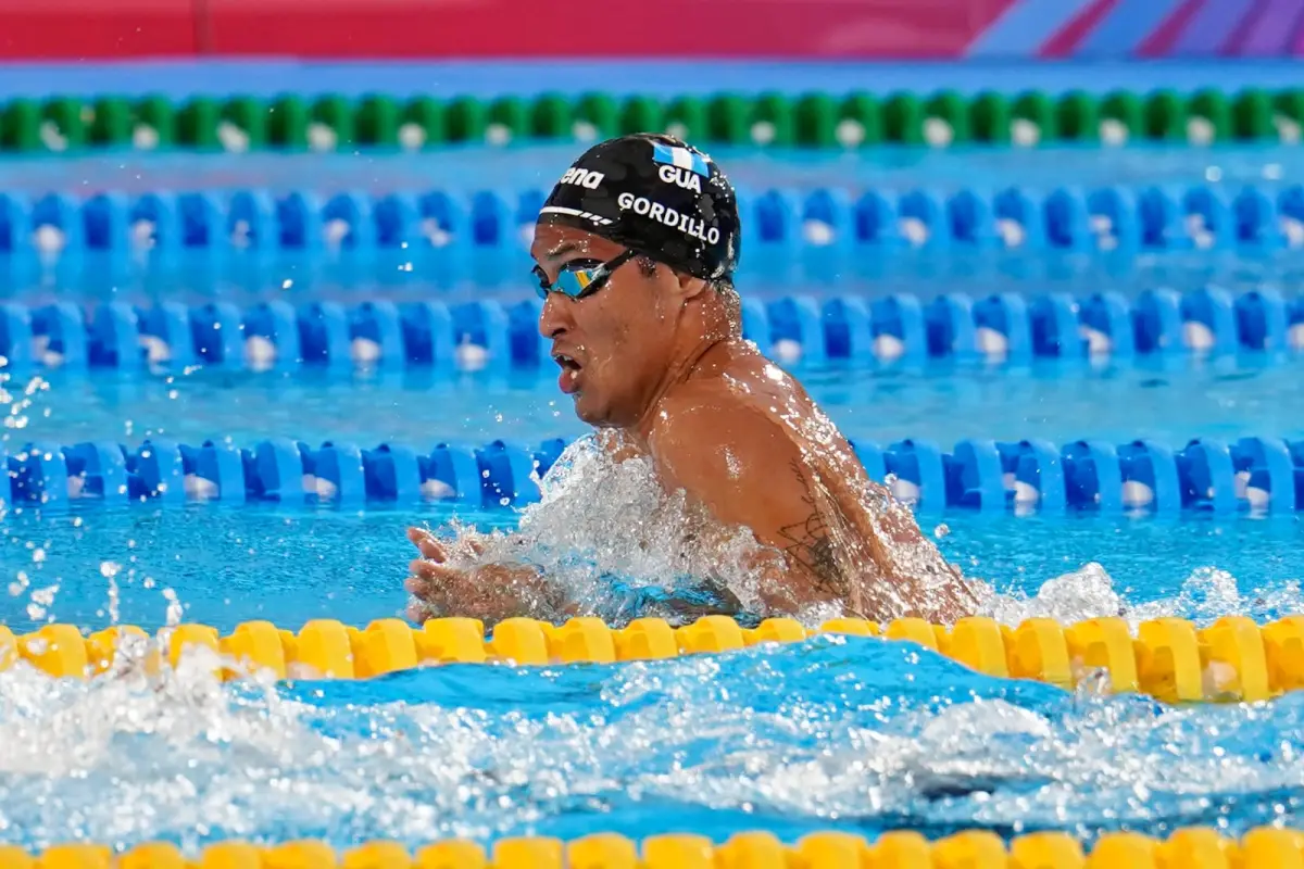 Erick Gordillo, nadador de Guatemala en Juegos Centroamericanos y del Caribe 2026 