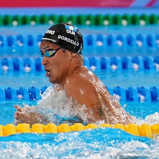 Erick Gordillo, nadador de Guatemala en Juegos Centroamericanos y del Caribe 2026 