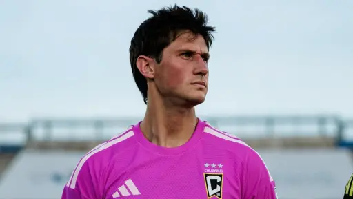 Hagen volvió a jugar con el Columbus Crew después de varios meses