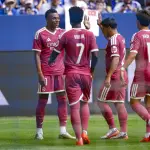 Celebración del Real Madrid ante el Schalke 04 en su último amistoso de pretemporada - EFE