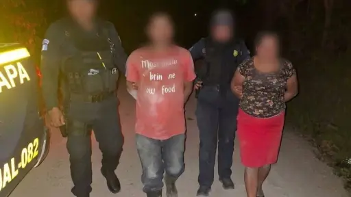 Los capturados fueron ubicados en otra aldea, cuando pretendían escapar de su comunidad. ,PNC de Guatemala.