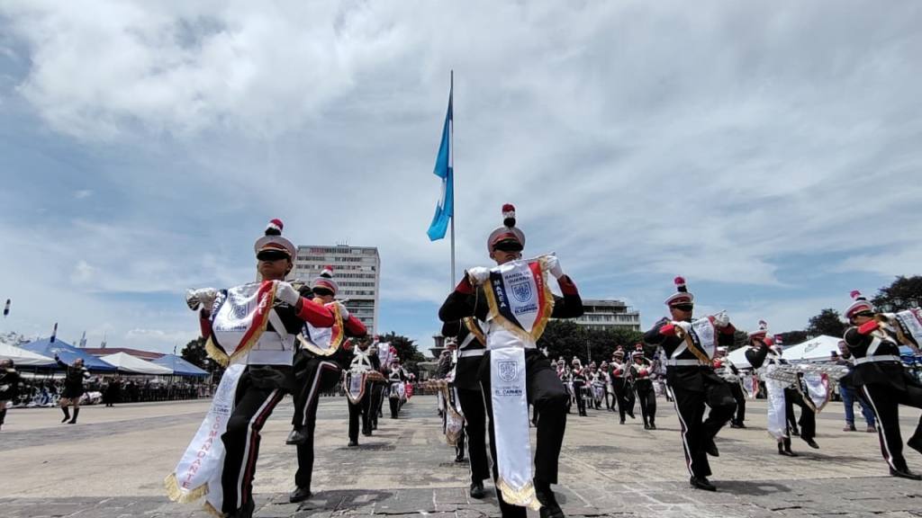 Ceremonia del Día Nacional de la Bandera en la plaza de la Constitución, el 17 de agosto de 2026. | Omar Solís/EU