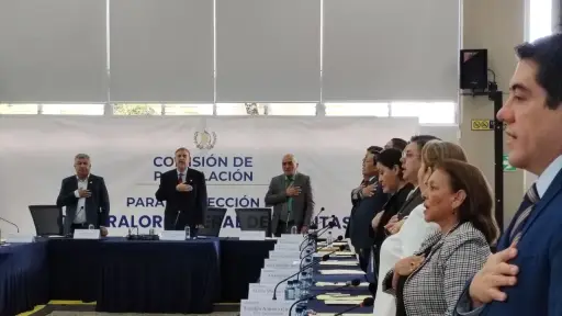 Primera reunión de la Comisión de Postulación para la elección de Contralor General de Cuentas 2026-2030, el viernes 14 de agosto de 2026. ,Omar Solís/Emisoras Unidas