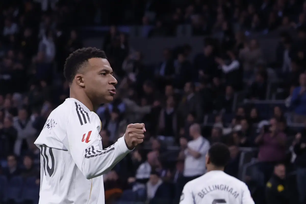 Kylian Mbappé, jugador del Real Madrid 