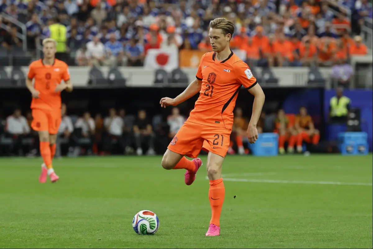 Frenkie de Jong, jugador de Países Bajos 