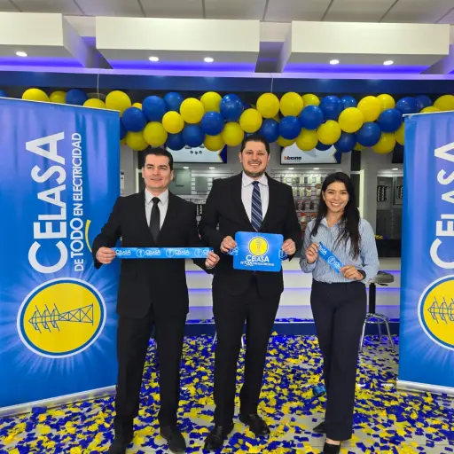 La empresa Celasa inauguró su nueva sala de ventas ubicada en 2a Calle 14-15, zona 4 de Cobán. ,CORTESÍA