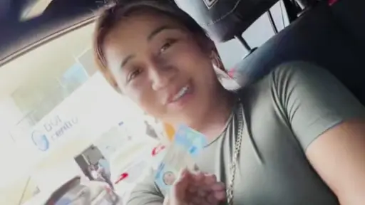 Esme la Chapina cuenta que nació en El Salvador y creció en Guatemala. ,Captura de pantalla video de TikTok.