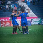 Celebración de Cobán Imperial ante el Deportivo Mixco - Cobán Imperial