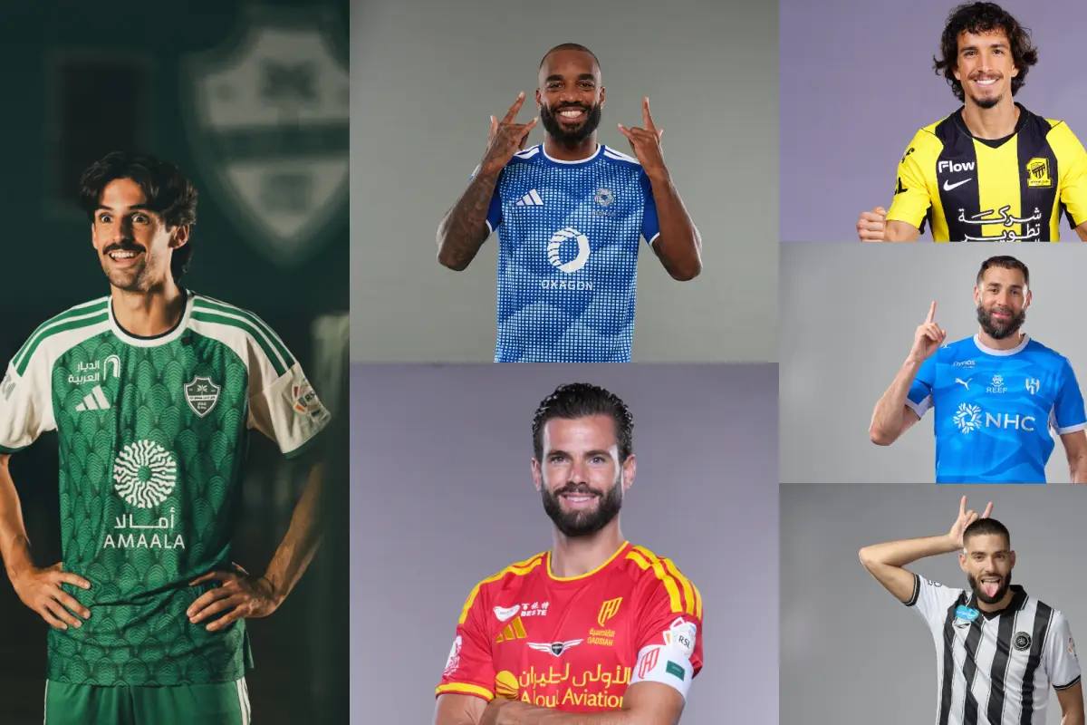 Algunas figuras de la Saudi Pro League