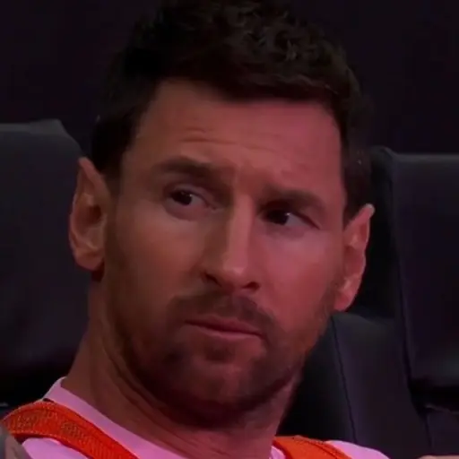 Lionel Messi arranca en la banca del Inter Miami por duelo de League Cup 