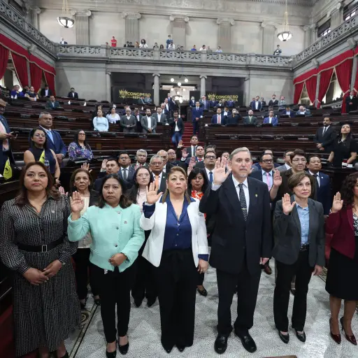 Fue juramentada la comisión de postulación para la elección de Contralor General de Cuentas para el período 2026-2030. ,Congreso