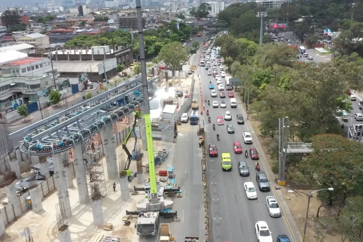La PMT recomienda utilizar las rutas alternas sugeridas., Captura de pantalla