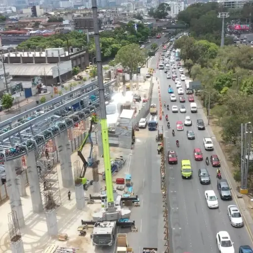La PMT recomienda utilizar las rutas alternas sugeridas. ,Captura de pantalla