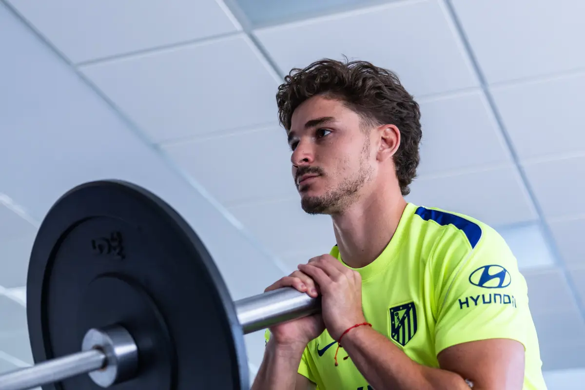 Julián Álvarez en la pretemporada con el Atlético de Madrid - Atlético de Madrid