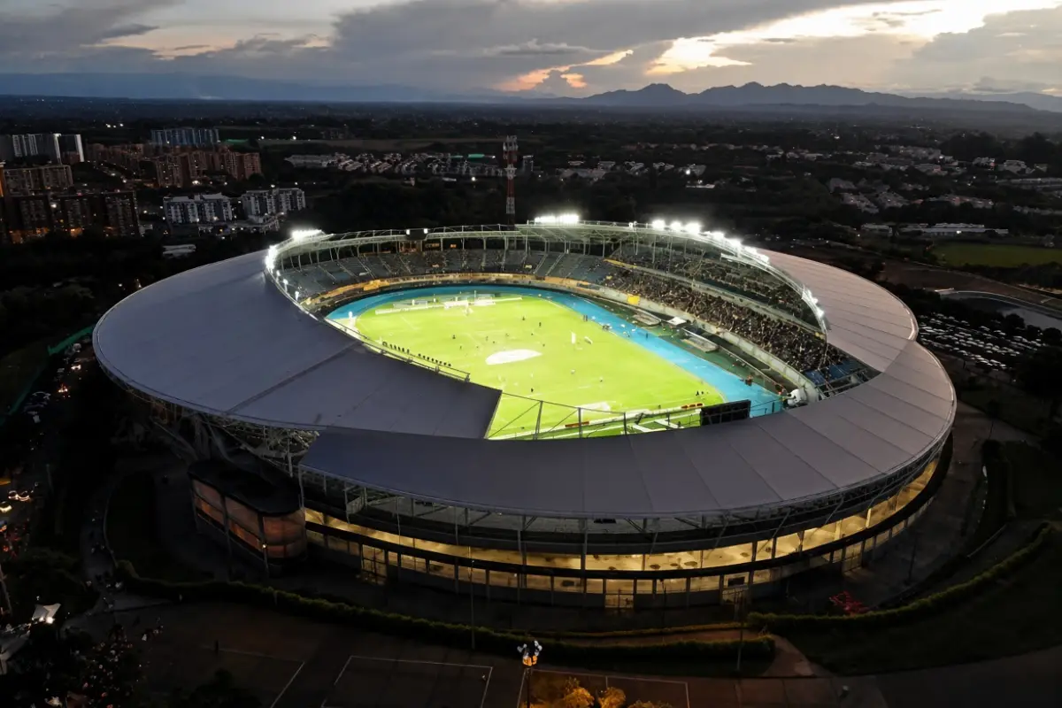 Estadio Hernán Ramírez Villegas en la ciudad de Pereira, Colombia - RR.SS.