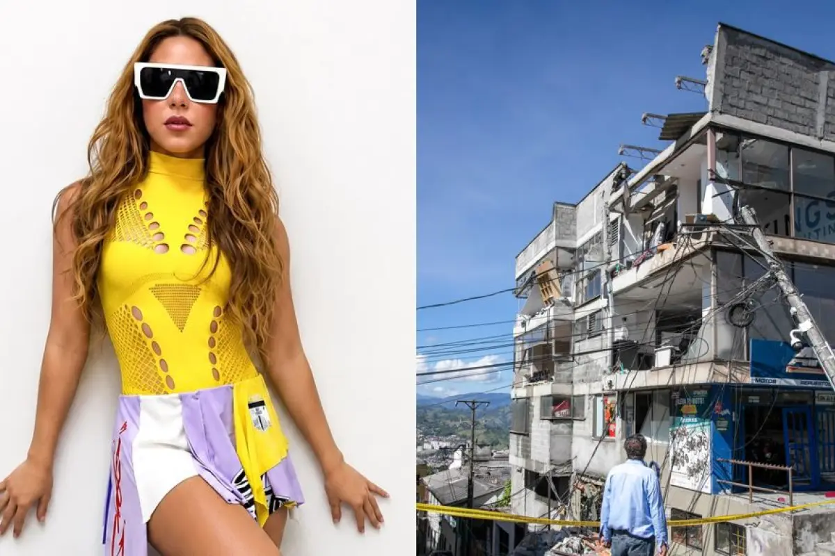 Shakira terremoto de Colombia, Redes sociales Shakira y Foto EFE