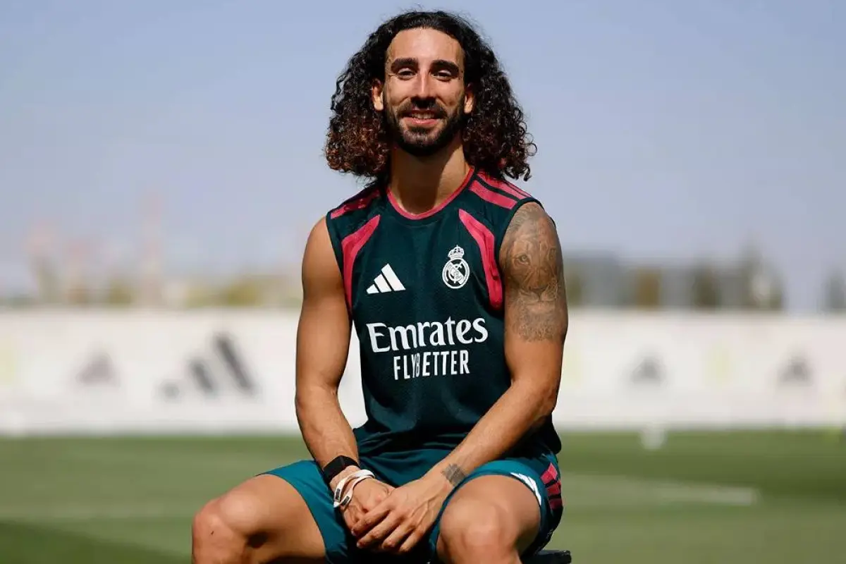 Marc Cucurella en su primer día como jugador del Real Madrid - Real Madrid C.F.