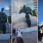 Terremoto en Colombia ,Capturas de pantalla de redes sociales
