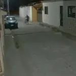 Video muestra brutal caída de dos jóvenes en motocicleta en Sanarate. ,Captura de pantalla video de Facebook.