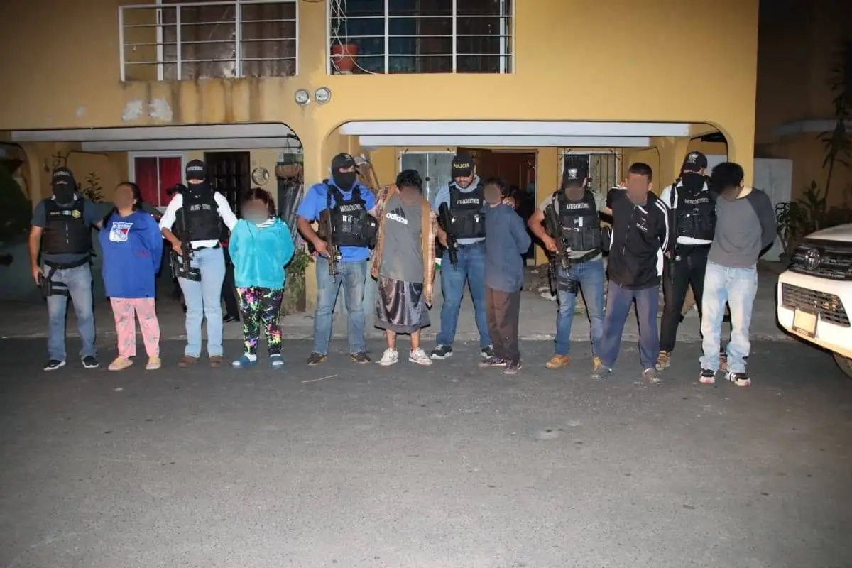Los presuntos secuestradores capturados en San José Pinula estarían vinculados con la pandilla del Barrio 18., PNC