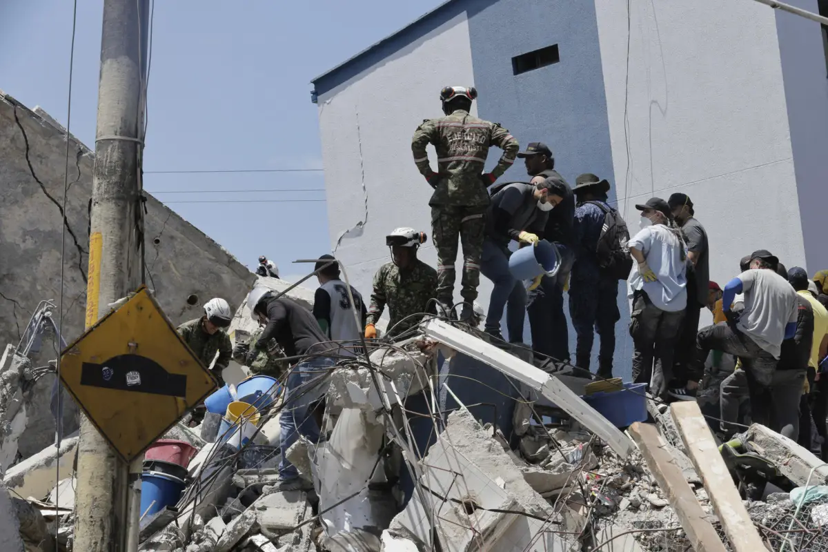 Terremoto en Colombia, EFE
