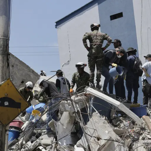 Terremoto en Colombia ,EFE