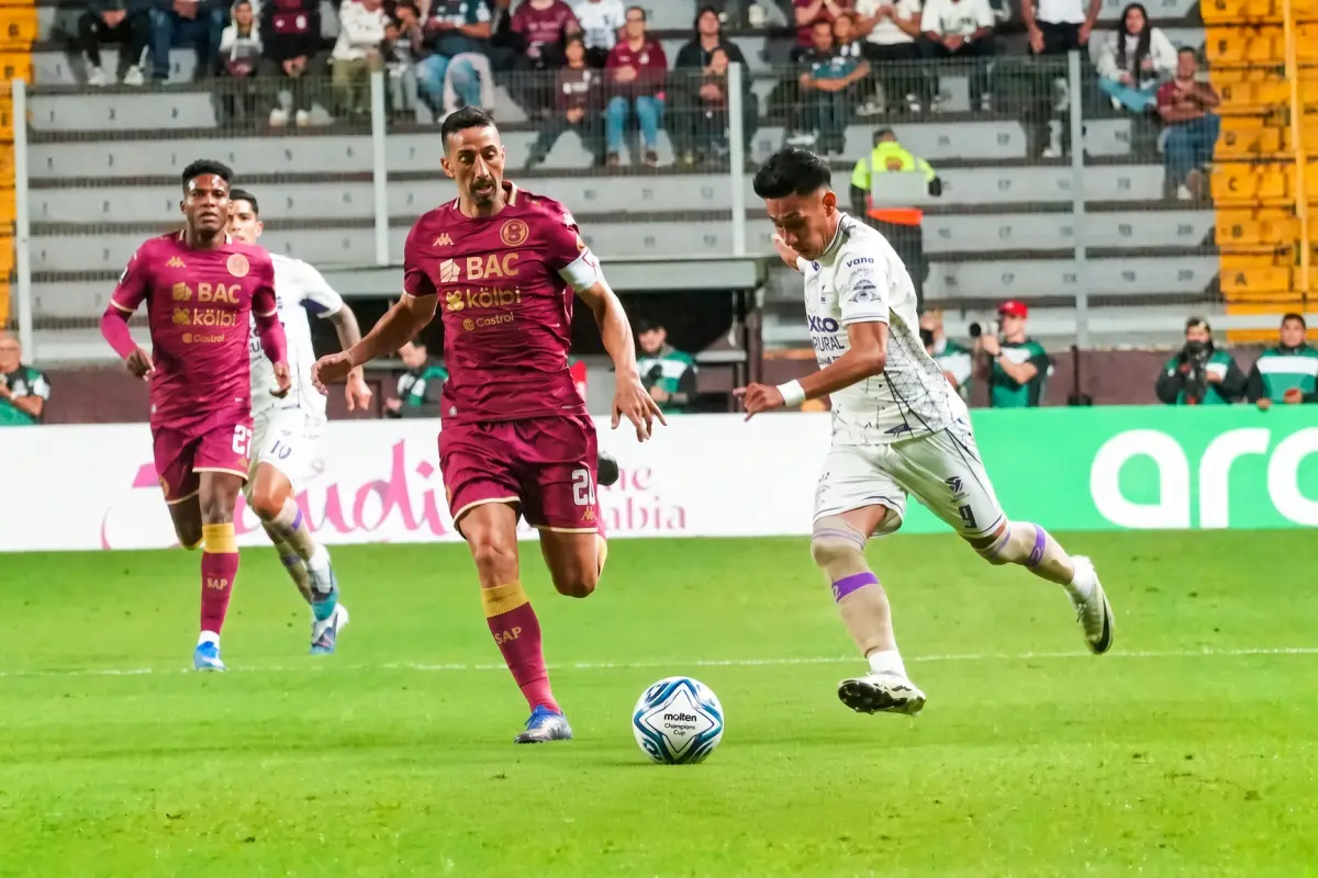 Partido entre Saprissa y Mixco por la Copa Centroamericana 2026 - Deportivo Mixco