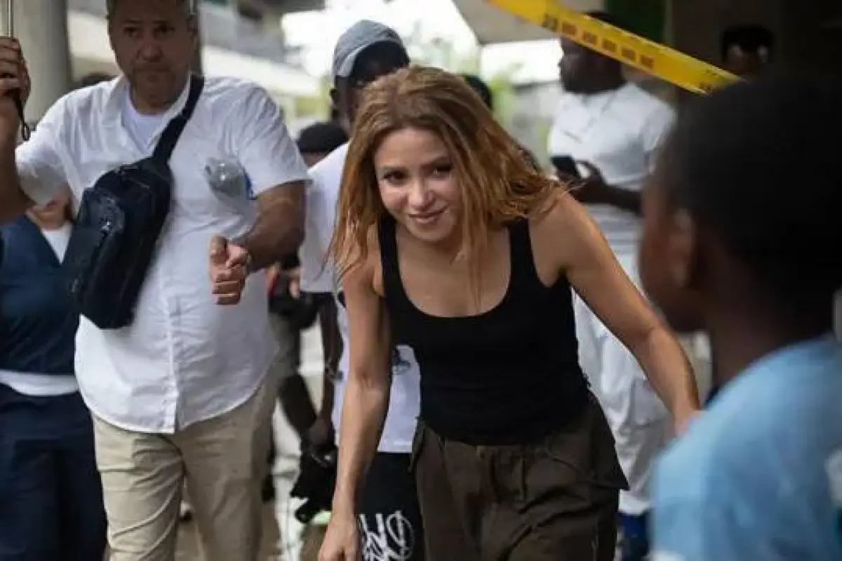 Shakira llega a Colombia, Instagram