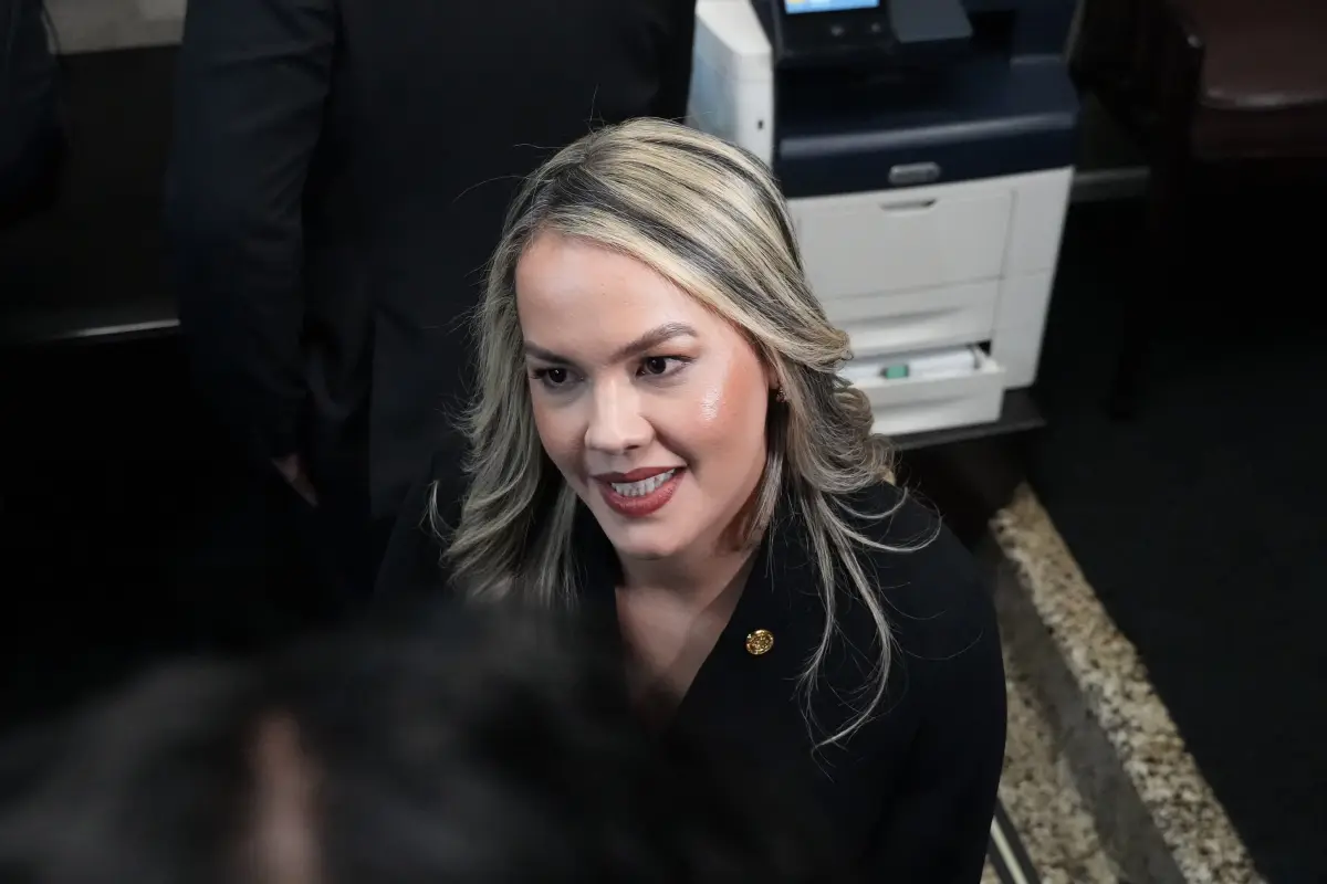 Ivanna Bonilla Oliva asume como diputada tras juramentación en el Congreso., Omar Solís.