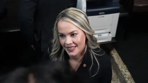 Ivanna Bonilla Oliva asume como diputada tras juramentación en el Congreso. ,Omar Solís. 