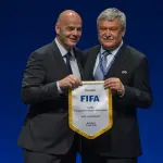 El húngaro Sándor Csányi retiró su respaldo a Gianni Infantino por el despido de Kevin Lamour - RR.SS.