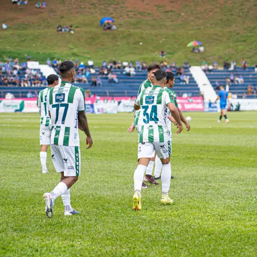 Celebración de Antigua GFC ante Cobán Imperial - Antigua GFC 