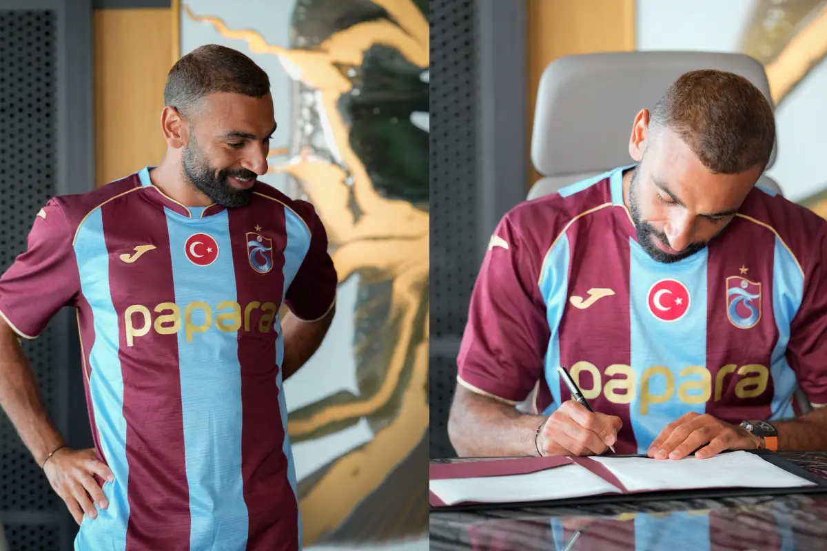 Mohamed Salah firmó por el Trabzonspor turco 