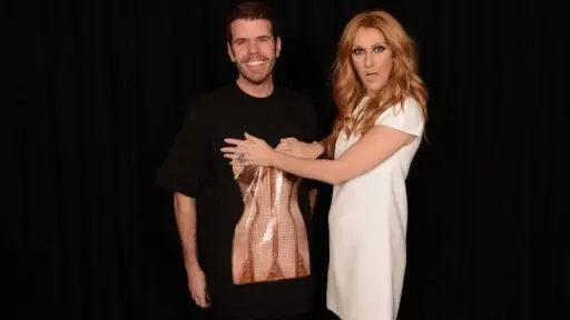 Perez Hilton y Celine Dion ,Instagram