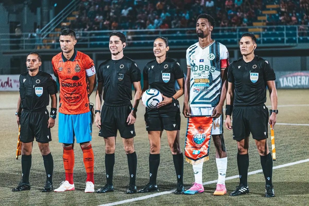 Municipal visitó este jueves 6 de agosto al Verdes F. C. de Belice 