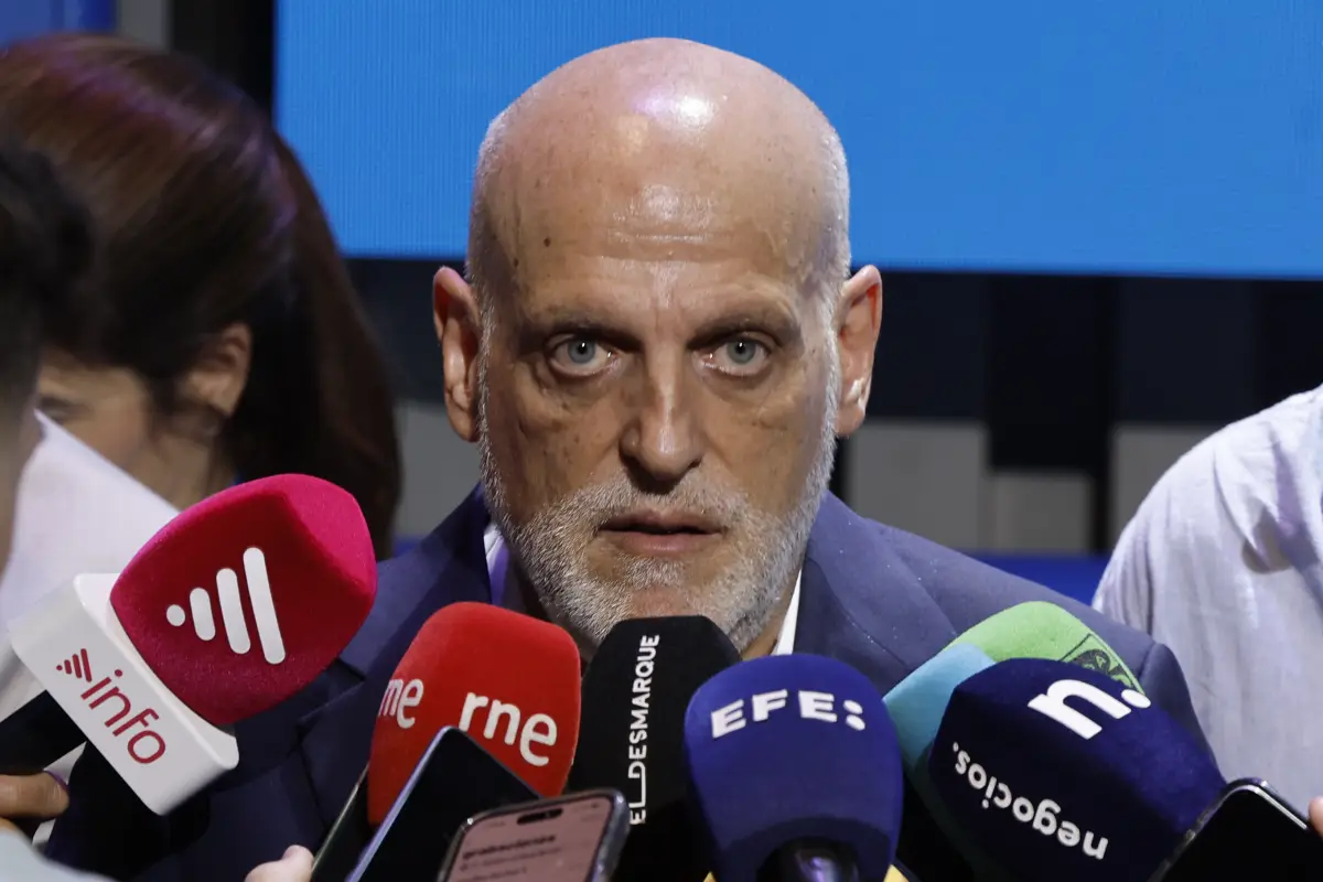 Javier Tebas, presidente de La Liga