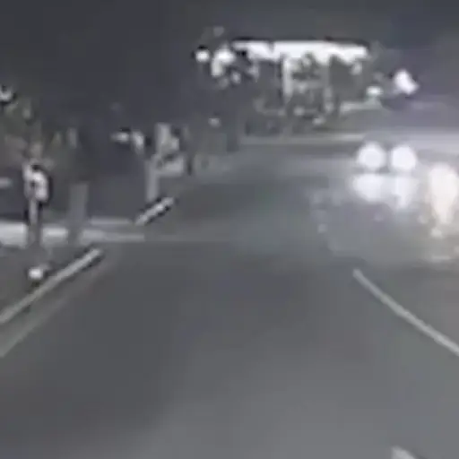 Futbolista Nicolas Bosshardt atropella a un hombre de 84 años en São Paulo. ,Captura de pantalla video de X.