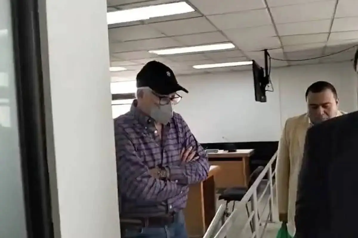 arlos Acevedo Navas, procesado por embestir a un motorista en zona 9., Foto Archivo