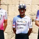 Sergio Chumil en la presentación del Burgos BH Team en la Vuelta a Burgos - Burgos BH