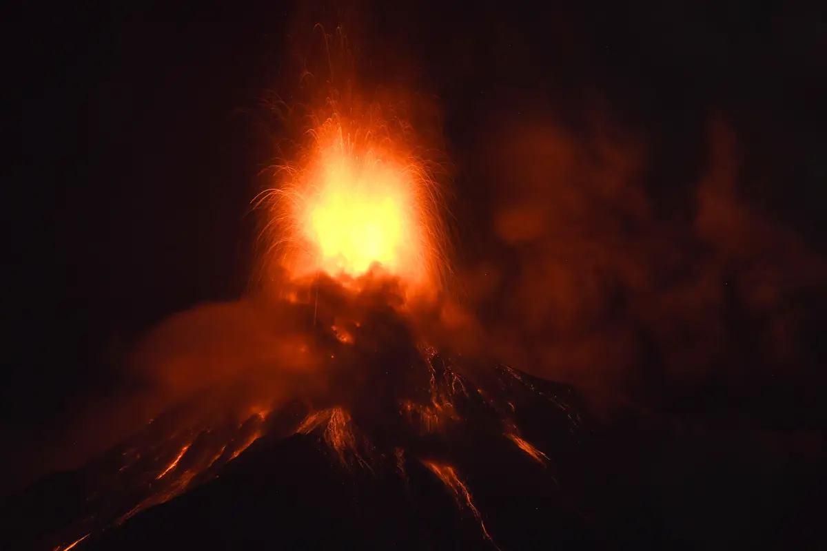 Volcán de Fuego, EFE