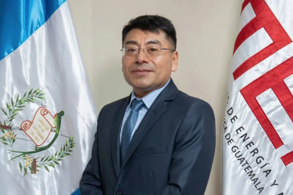 Francisco Tzirin Jocholá asume como Viceministro de Energía y Minas encargado del Área Energética., Foto MEM