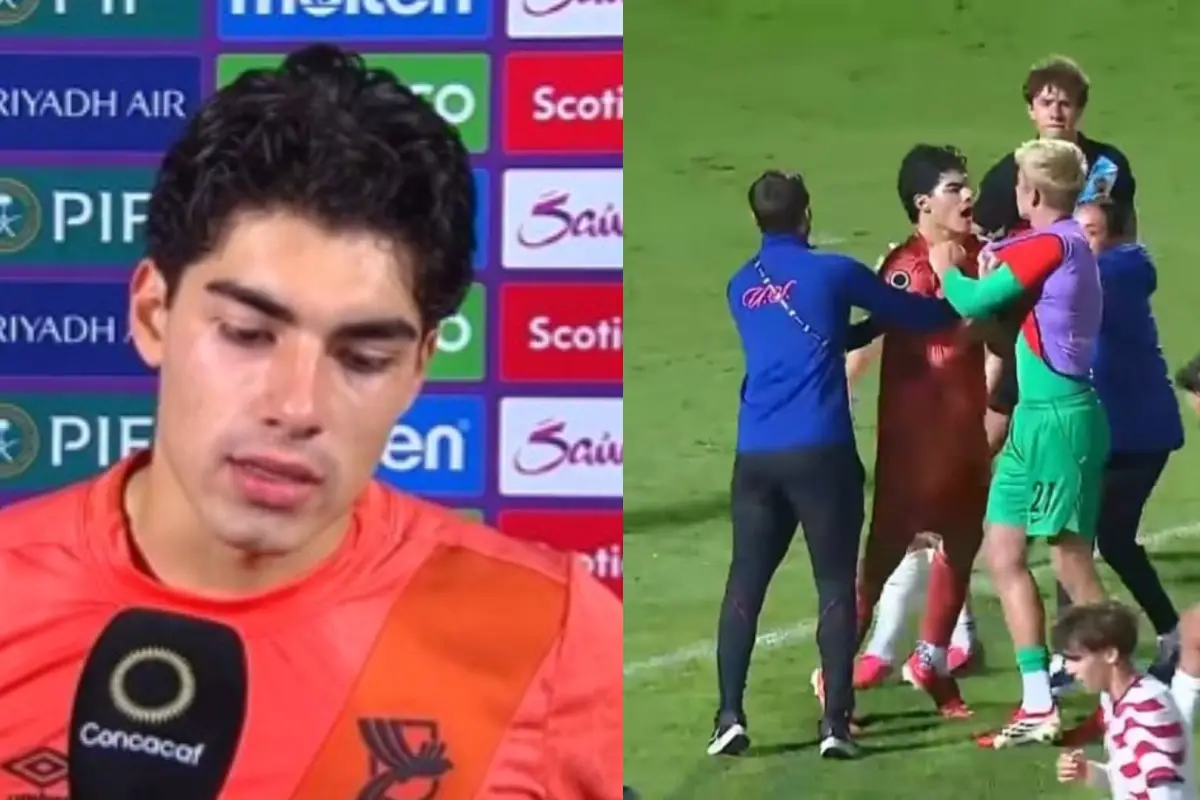 Álvaro Medrano, portero de la Sub-20 de Guatemala 