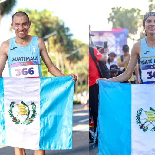Alberto González y Viviana Aroche brillaron en la Media Maratón y sumaron nuevas preseas para Guatemala en los Juegos Centroamericanos y del Caribe 2026 - COG
