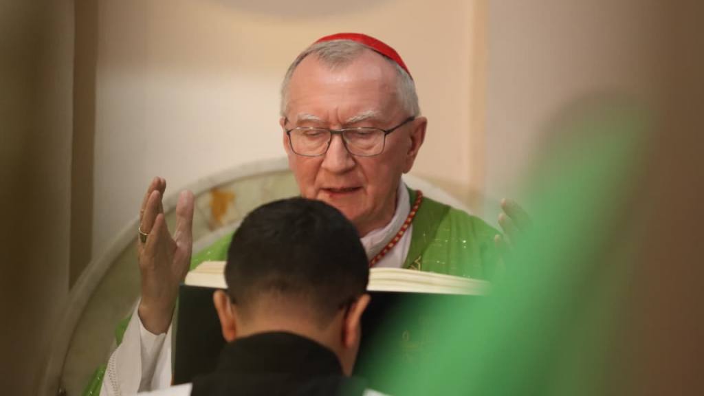 Cardenal Pietro Parolin preside misa de acción de gracias | Alex Meoño