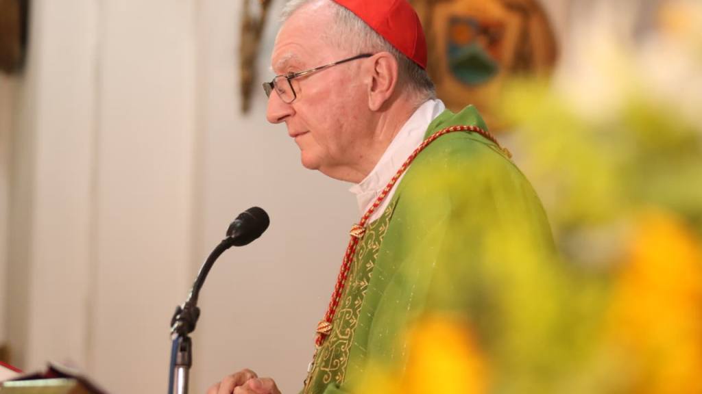 Cardenal Pietro Parolin preside misa de acción de gracias | Alex Meoño