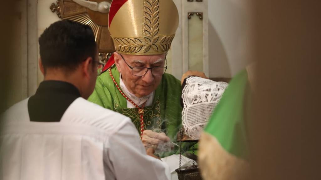 Cardenal Pietro Parolin preside misa de acción de gracias | Alex Meoño