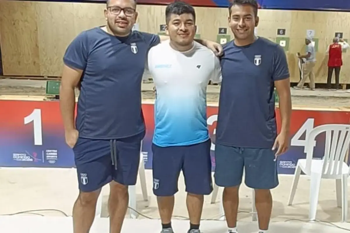 equipo de tiro con bronce en Santo Domingo 2026